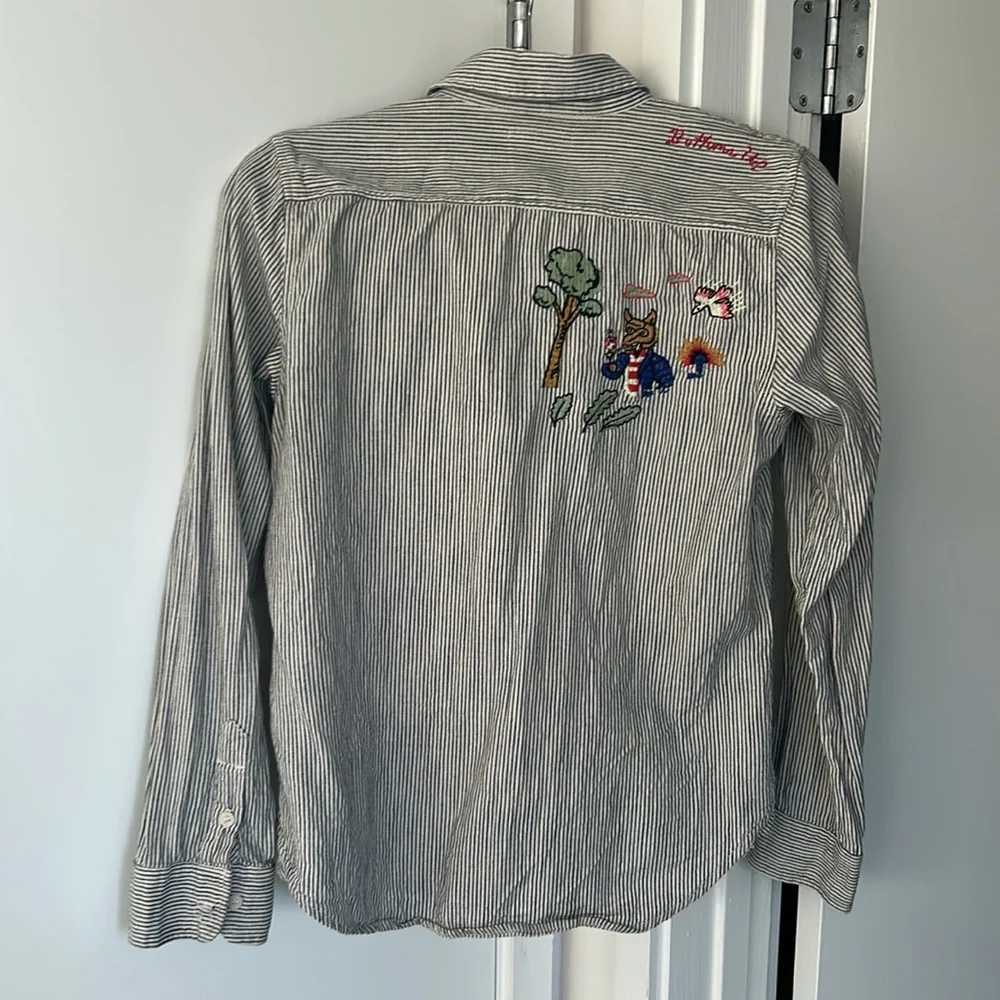 Mother Denim Foxy Boxy shirt Size S - Picture 8 of 10